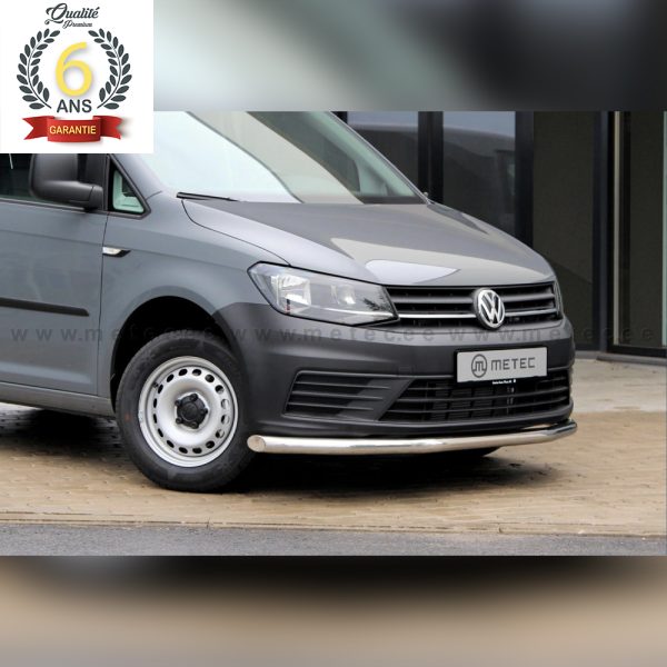 Barre Sous Pare Choc Inox Sur Volkswagen Caddy