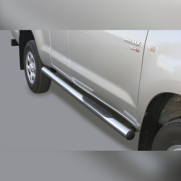 Marche Pieds Lat Raux Gp Inox Toyota Hilux Double Cabine