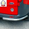 PROTECTION ARRIERE INOX SUR FORD TRANSIT CUSTOM 2013-2017