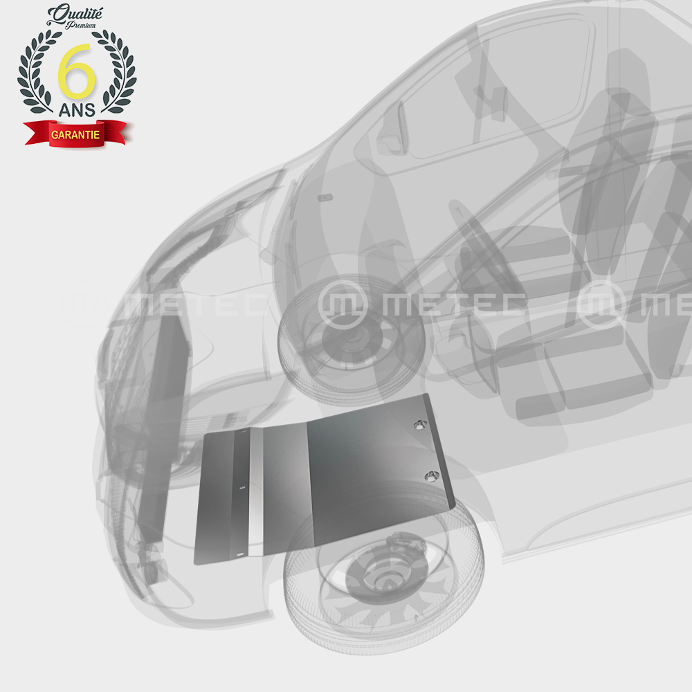 Protection Carter (Moteur) Aluminium Sur Renault Trafic 2014-2019+