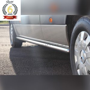 PROTECTIONS LATERALES INOX (AVEC: SANS LEND) SUR VOLKSWAGEN CRAFTER 2007-2016