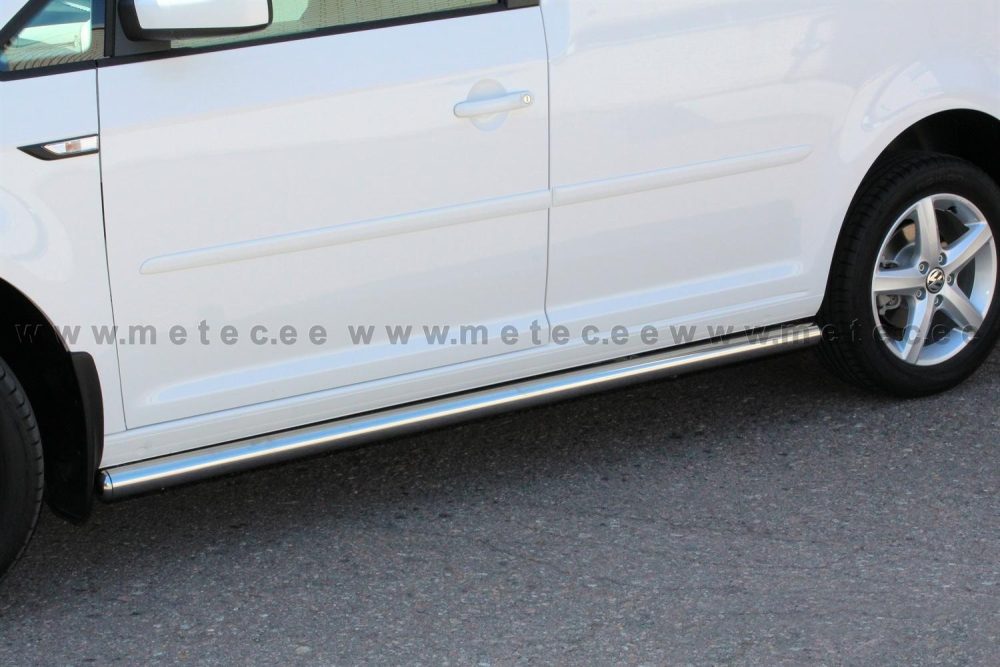 VOLKSWAGEN CADDY 2015- PROTECTIONS LATERALES INOX, SIDE BARS DIAM 60MM METEC Caddy 462,00 € product_reduction_percent