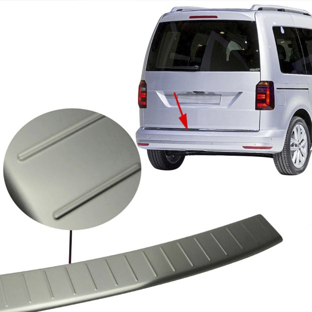 Ladekante Protection avec tranchants AF convient pour VW Caddy Fl à Partir de 2015