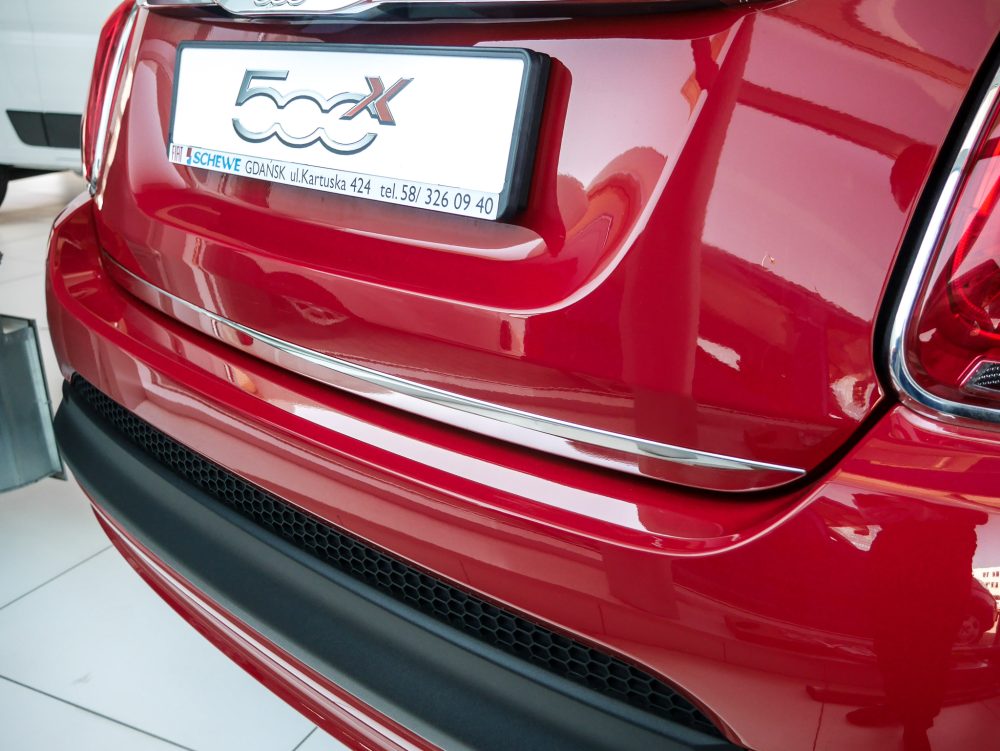 FIAT 500X 2015- BAGUETTE DE HAYON EN INOX CHROME METEC 500X 39,90 €
