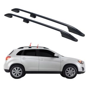 Barres De Toit Pour Volkswagen Touareg (7L) 2002-2010 - Modèle Basic, 3 Barres Aluminium Noir - Porte-bagages, Max 75 Kg