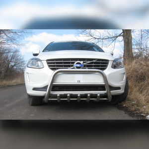 PARE-BUFFLE BAS AVEC GRILLE DE PROTECTION SUR VOLVO XC60 2008-2013