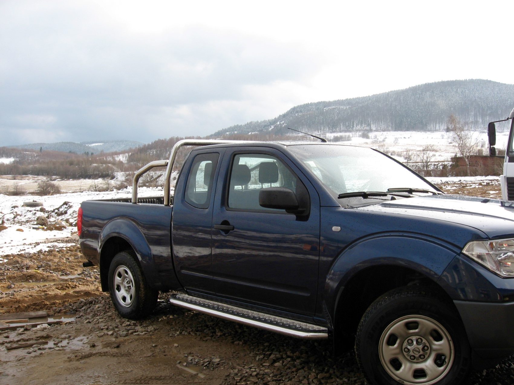 NISSAN NAVARA 2006-2010 MARCHE-PIEDS INOX PLAT / PROTECTIONS LATERALES D40 2006-2014 339,00 €