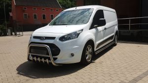 FORD TRANSIT CONNECT 2012+ PARE-BUFFLE BAS AVEC GRILLE DE PROTECTION CARTER INOX II 2013+ 389,00 €