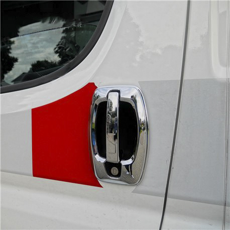 Couverture de poignée de porte pour Fiat Ducato 2006-2023 ABS chromé C –  omac-france