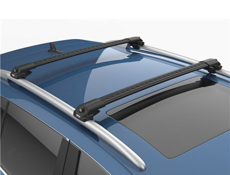 Barres de toit transversales sur longitudinales aluminium (CLIO IV