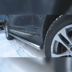 PROTECTIONS LATERALES EN INOX SUR BMW X3 2003-2005