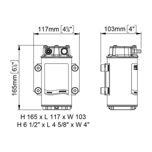 COMPRESSEUR D'AIR M1 POUR KLAXONS - 2BAR / 12V