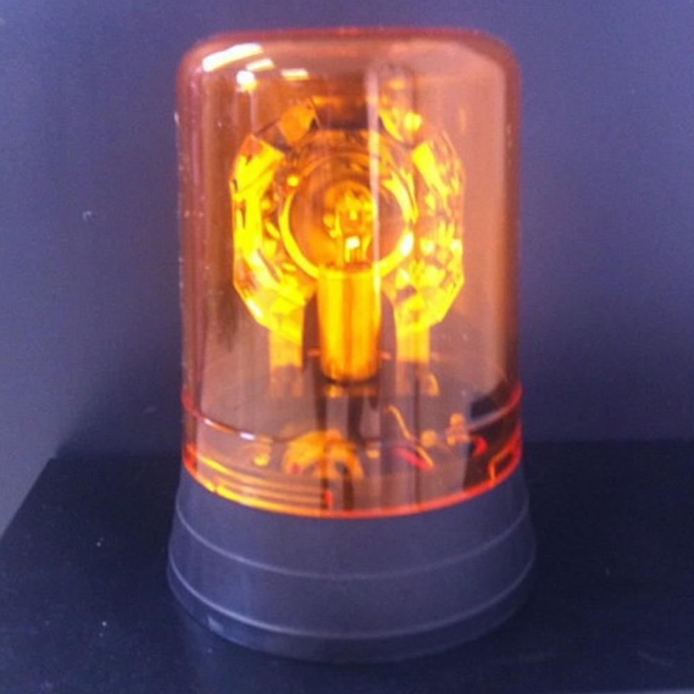 Gyrophare Haut Orange A Ampoule Modele Nordik 24V