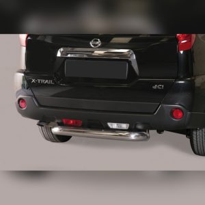 PROTECTION ARRIERE INOX SUR NISSAN X-TRAIL 2011-2014