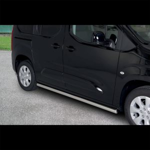 PROTECTION LATERALE INOX SUR OPEL COMBO 2018+