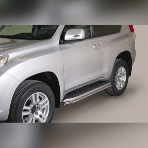 PROTECTION LATERALE INOX SUR TOYOTA LAND CRUISER 150 2014-2017