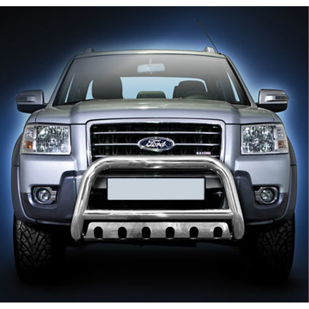 Pare buffle pour Ford Ranger avec plaque de protection