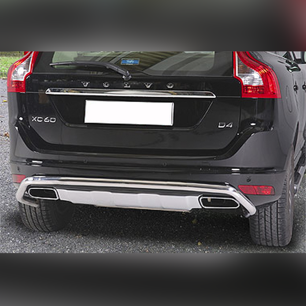 PROTECTION ARRIERE INOX SUR VOLVO XC60 2014-2017
