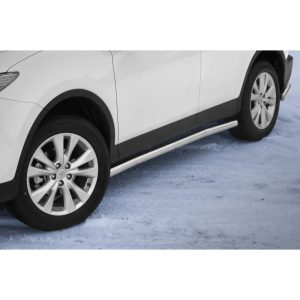 PROTECTION LATERAL INOX SUR TOYOTA RAV4 2013-2016