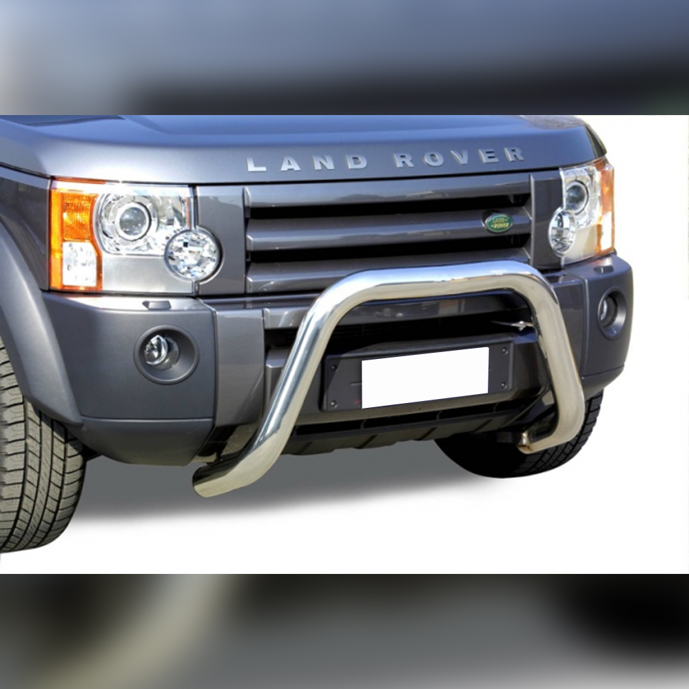 PARE-BUFFLE INOX SUR LAND ROVER DISCOVERY 3 2005-2008