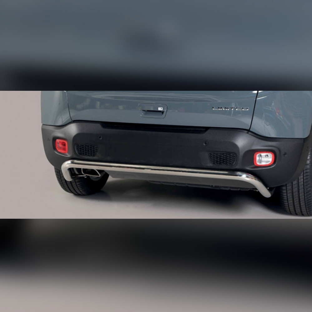 PROTECTION ARRIERE INOX SUR JEEP RENEGADE 2018+