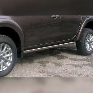 PROTECTION LATERALE INOX SUR FIAT FULLBACK 2016+