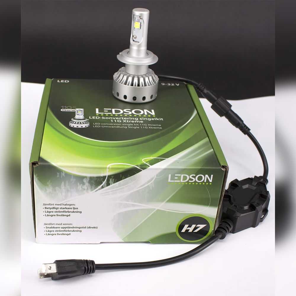 Ampoule de phare LEDSON LED 11G Xtreme (KIT UNIQUE, 6000K)-2