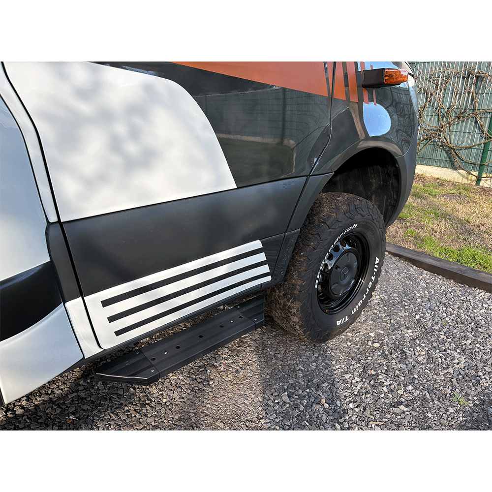 Marche-Pieds Homologués Problack Inox Mercedes-Benz Sprinter 2007-2026 – Image 2