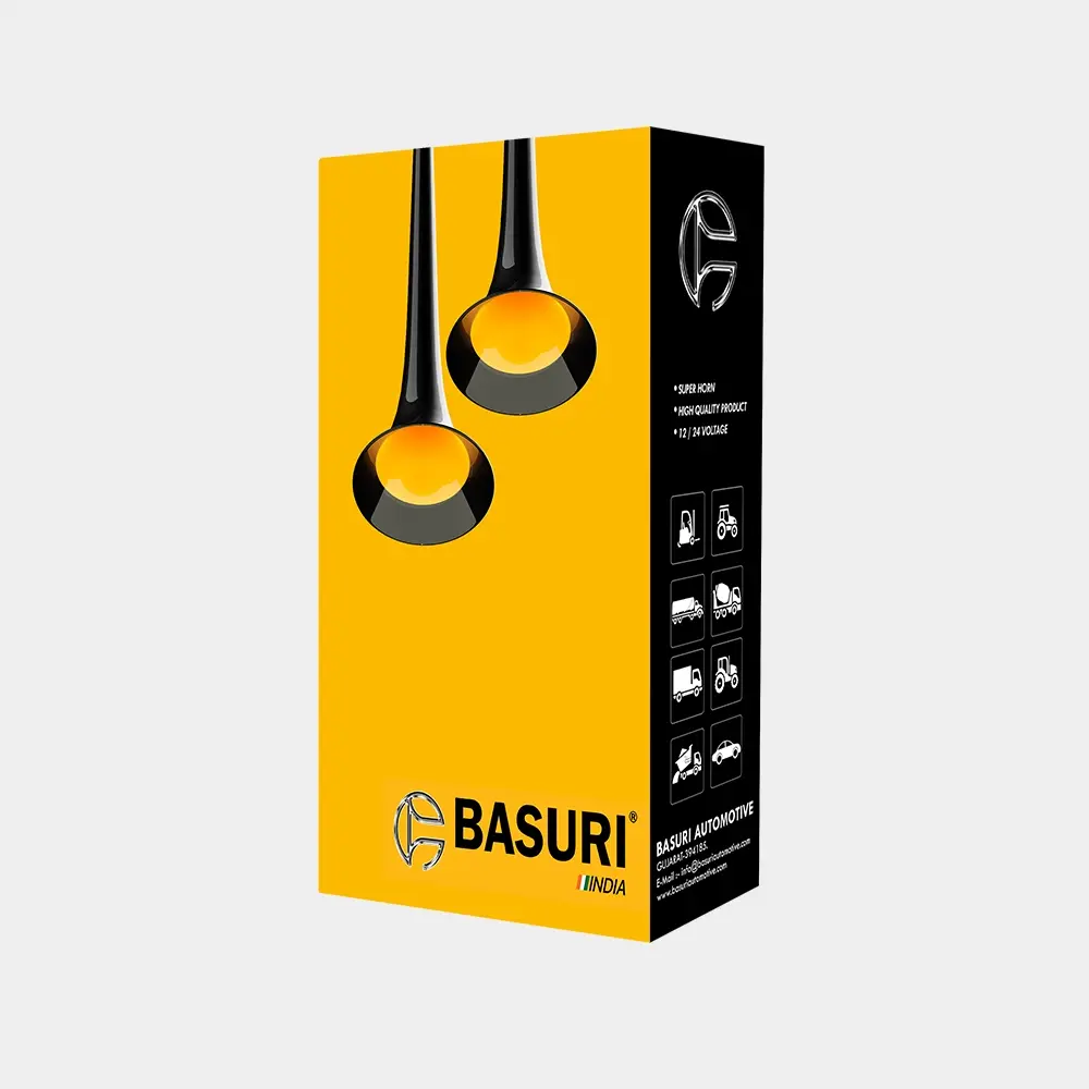 BASURI Edition 2.0, Klaxon à air 19 Melodies 12/24 V, tracteur, camion,  voiture