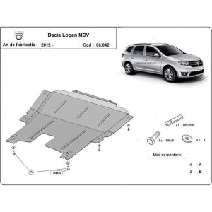 Steel Skid Plate Dacia Logan MCV 2012-2020