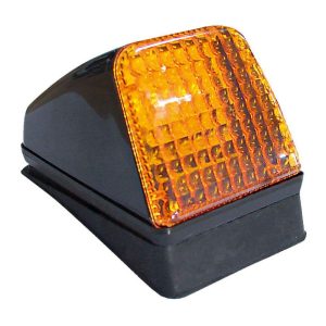 Lampe de toit à lentille ambre à LED