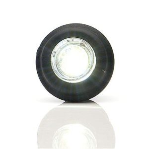 Pos. Lumière LED blanche 12-24 V., s'adapte à un trou de 21 mm. Approuvé E.