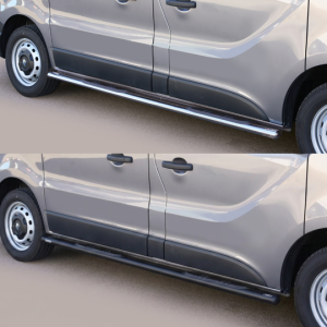 Marchepied latéral Renault Trafic L1 2014-2026 – Noir ou Chromé – TÜV