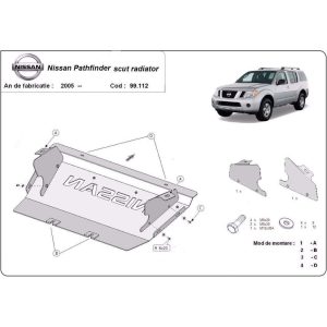 Steel-Radiator-Skid-Plate-Nissan-Pathfinder-2005-2015