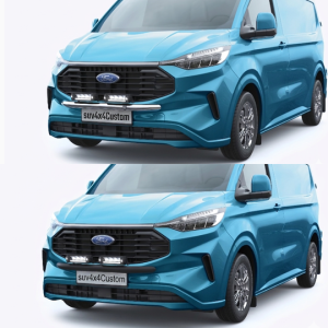 Rampe de phare Ford Transit Custom 2023+ – Noir ou Chromé