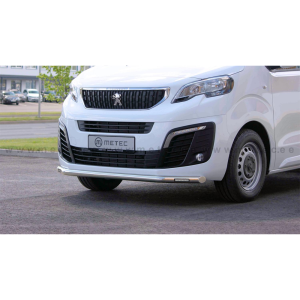 Barre sous pare-choc inox avec LED pour Peugeot Expert 2016-2024