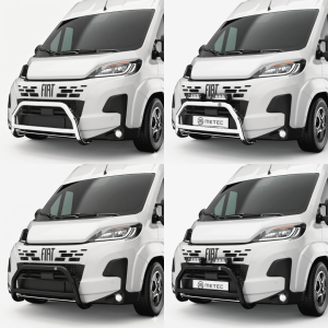 Pare-Buffle Fiat Ducato (2024+)  Chromé | Noir