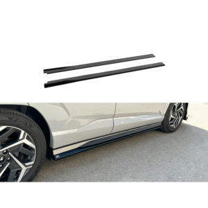 Extensions de Jupes Latérales Hyundai Kona N-Line Mk2 2022+ (ABS Noir Brillant)