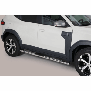 Marche-Pieds Latéraux  Dsp Inox  Dacia Duster 2024+