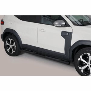 Marche-Pieds Latéraux Gp Inox Dacia Duster 2024+ (Noir)