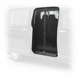 Moustiquaire magnétique noire pour porte coulissante Renault Trafic 2014-2023