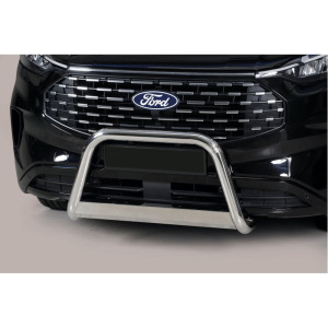 Pare-Buffle Homologué Inox Avec Barre Ford Transit Custom 2024+