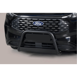 Pare-Buffle Homologué Inox Avec Barre Ford Transit Custom 2024+ (Noir)