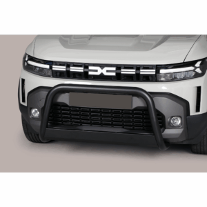 Pare-Buffle Inox Homologué Avec Plaque Sur Dacia Duster 2024+ (Noir)
