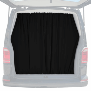 Rideaux de porte hayon noirs pour Renault Trafic – Protection solaire et intimité