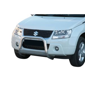 Pare-Buffle Inox Homologué Avec Barre  Suzuki Grand Vitara 2009-2013