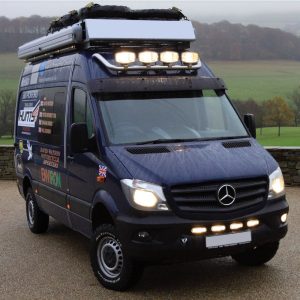 Rampe De Toit Aluminium, Support haut de projecteurs Mercedes-Benz Sprinter 2007+