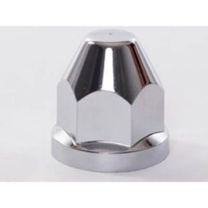 Cache écrou chromé Ø27 mm – Hauteur 40 mm | RUSPA