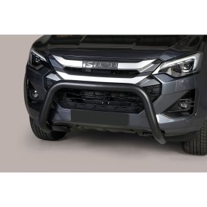 Pare-Buffle Homologué Inox Isuzu D-Max Double Cab 2024+ (Noir)