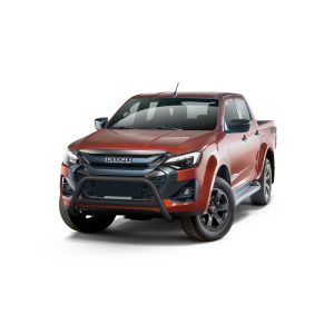 Pare-Buffle Inox Homologué Avec Barre Transversale Isuzu D-Max 2024+ (Noir)